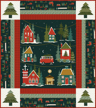 Load image into Gallery viewer, Christmas is in Town Quilt Kit by Sandy Gervais