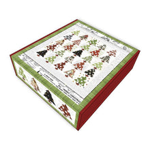 Load image into Gallery viewer, Classic Christmas Tannenbaum Patch Boxed Quilt Kit by J. Wecker Frisch