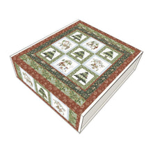 Load image into Gallery viewer, Santa's Tree Farm Panel Boxed Quilt Kit by Lisa Audit