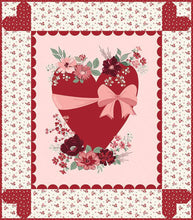 Load image into Gallery viewer, RESERVATION - Love You Always Heart Panel Boxed Quilt Kit by Sandy Gervais