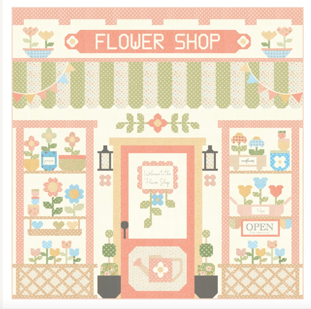 RESERVATION Dainty Meadow Flower Shop Quilt Kit by Heather Briggs
