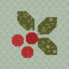 Load image into Gallery viewer, RESERVATION - Christmas Greetings Holly-Day Cheer Runner and Pillow Boxed Kit by Sandy Gervais