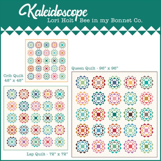 Kaleidoscope Quilt and Cross Stitch Book by Lori Holt – Happy Little Stitch  Shop