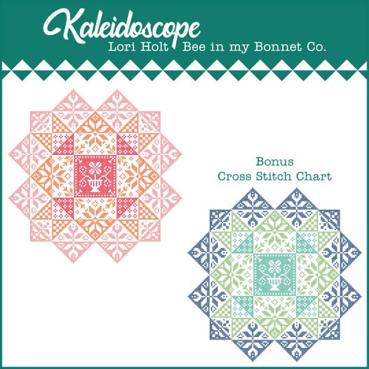Kaleidoscope Book by Lori Holt of Bee in my Bonnet 9781734931624 - Quilt in  a Day Patterns