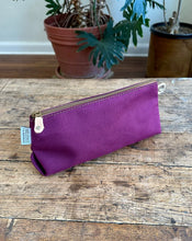 Load image into Gallery viewer, Knitting and Crochet Zip Pouch - Duck Canvas Various Colors by Artifact