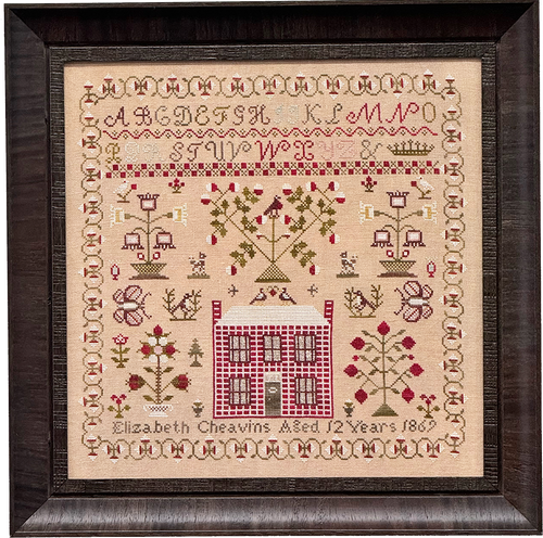 NASHVILLE PRE-ORDER: Elizabeth Chevins 1869 Sampler and Pinwheel by Fox and Rabbit