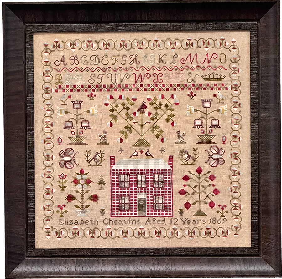 NASHVILLE PRE-ORDER: Elizabeth Chevins 1869 Sampler and Pinwheel by Fox and Rabbit