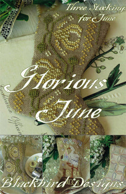 Monthly Stockings - Glorious June by Blackbird Designs