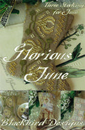 Monthly Stockings - Glorious June by Blackbird Designs
