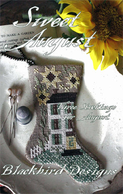 Monthly Stockings - Sweet August by Blackbird Designs