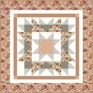 Evening on the Prairie Evening Star Table Topper Boxed Quilt Kit by Modern Prairie