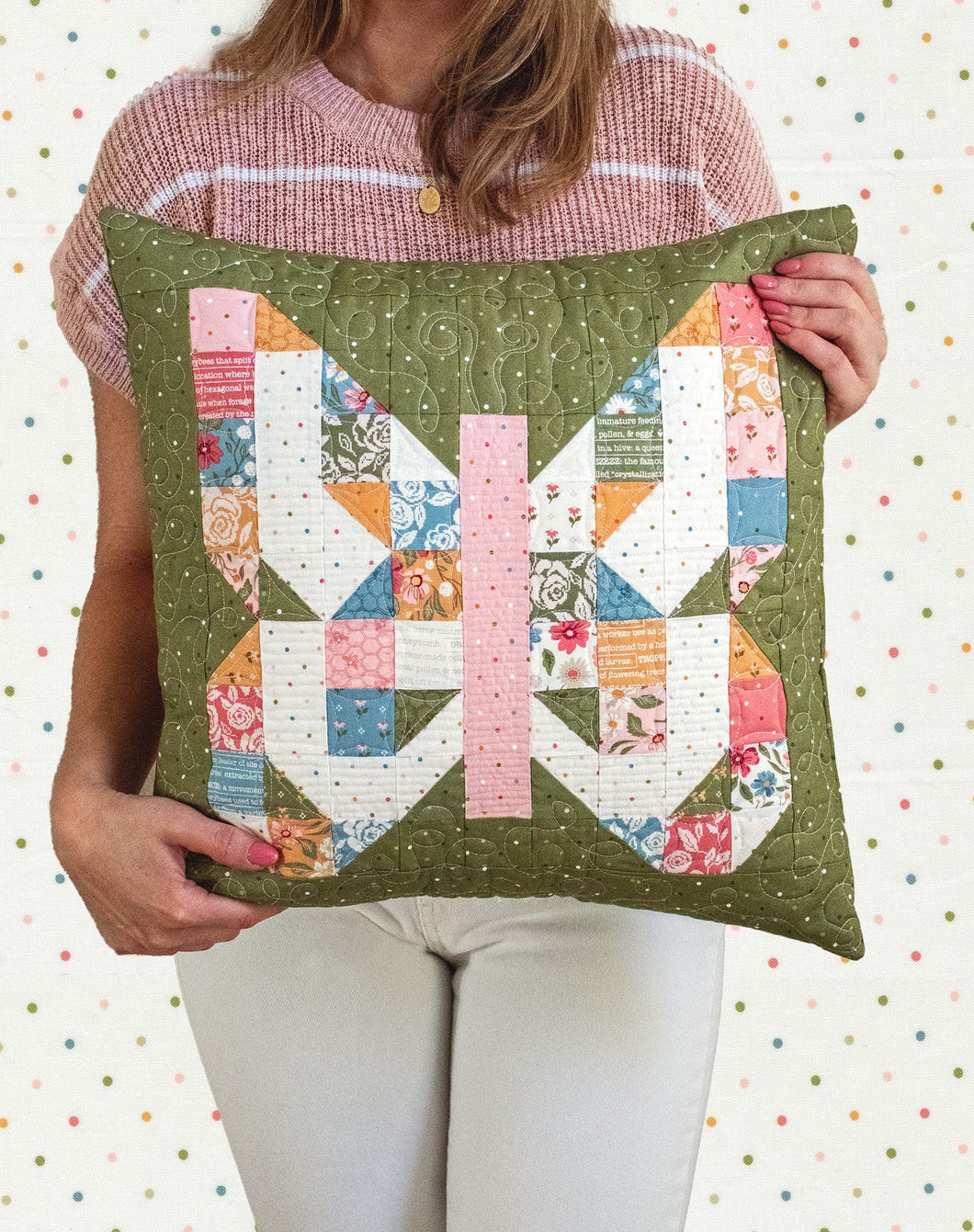 RESERVATION - Wild Honey Mini Charmed Pillow Kit by Lella Boutique