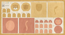 Load image into Gallery viewer, RESERVATION - Cuddle Crew Monkey and Lion Panel Quilting Cuddle by Stacy Iest Hsu