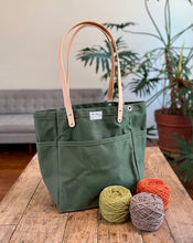Load image into Gallery viewer, Knitting and Crochet Project Tote Bag - Various Colors by Artifact