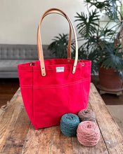 Load image into Gallery viewer, Knitting and Crochet Project Tote Bag - Various Colors by Artifact
