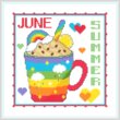 A Year of Mugs - June by Cross Stitch Wonders