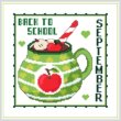 A Year of Mugs - September by Cross Stitch Wonders