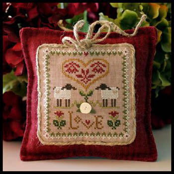 Little Sheep Virtues - 2 Love by Little House Needleworks