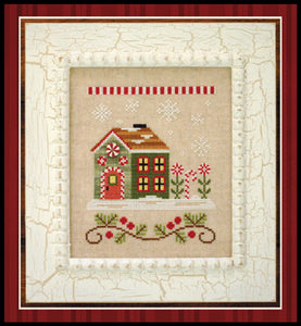 Santa's Village - Candy Cane Cottage by Country Cottage Needleworks