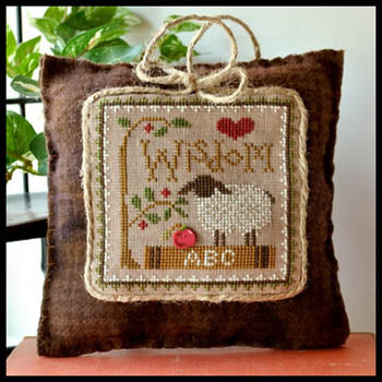 Little Sheep Virtues - 8 Wisdom by Little House Needleworks