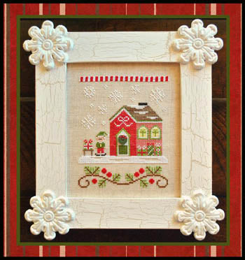 Santa's Village - Elves' Workshop by Country Cottage Needleworks