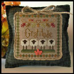 Little Sheep Virtues - 11 Gratitude by Little House Needleworks