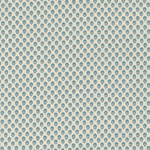 Antoinette - Adelaide Blenders Foulard Pearl French Blue by French General