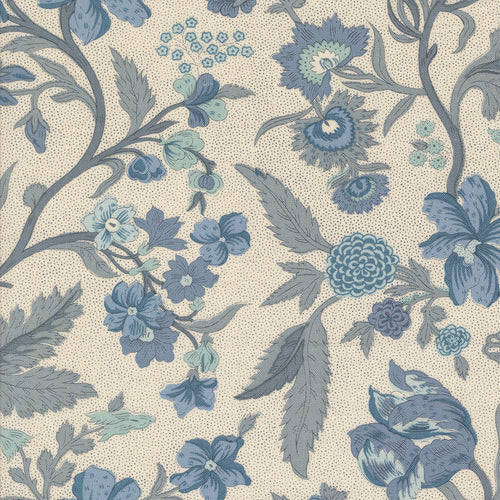 Sacre Bleu - Parterre Florals Pearl French Blue by French General