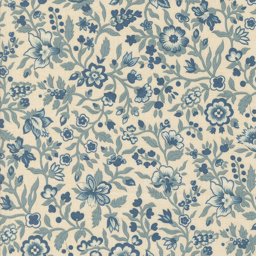 Sacre Bleu - Jardinage Florals Pearl French Blue by French General