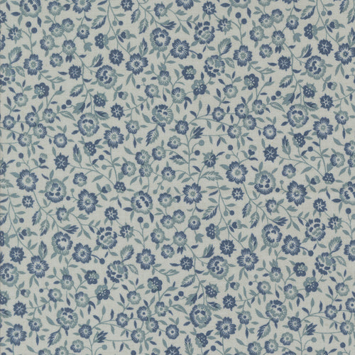 Sacre Bleu - Renoncule Florals Ciel Blue by French General