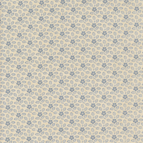 Sacre Bleu - Petunia Blenders Floral Pearl French Blue by French General