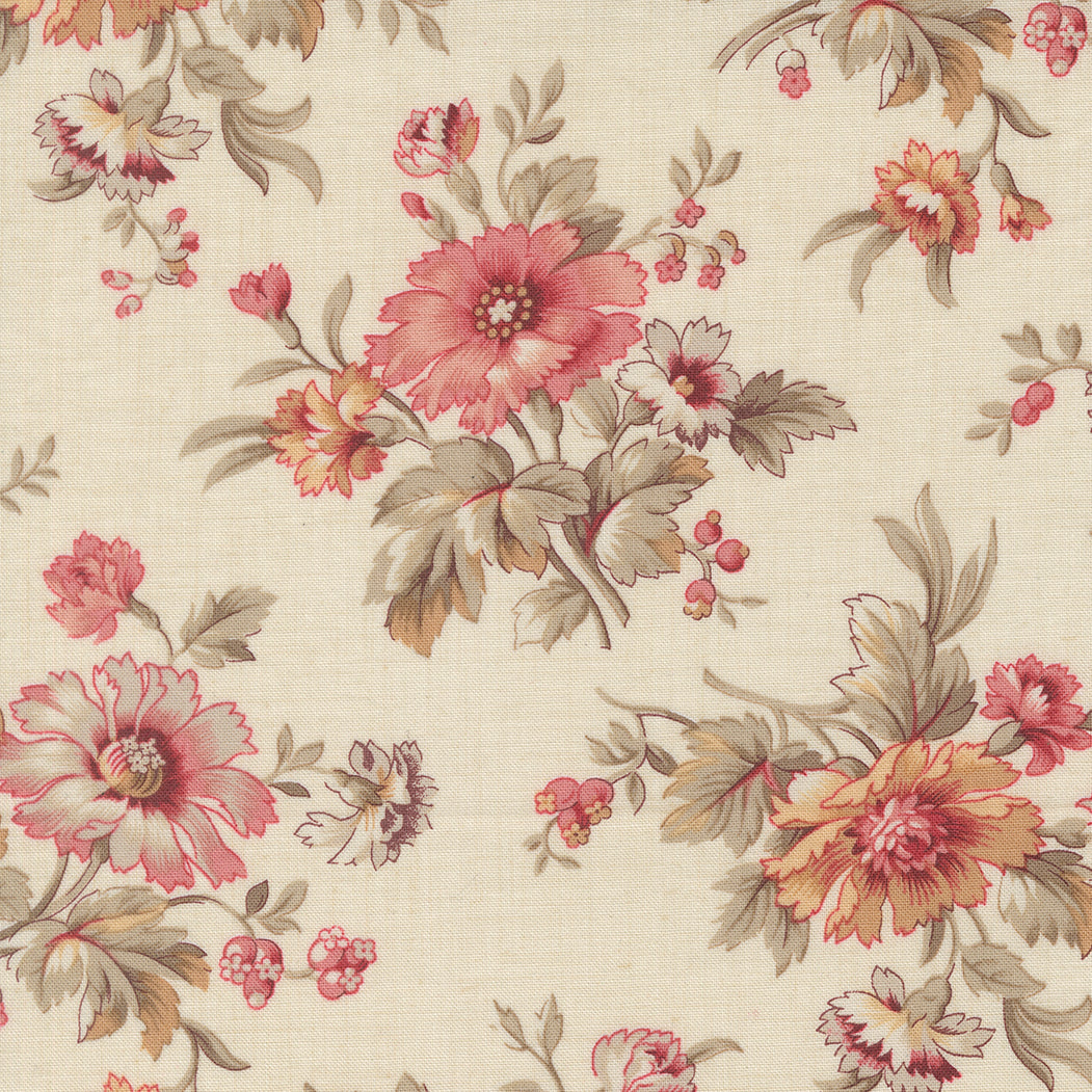 COMING SOON - Joie De Vivre Cosmos Florals Pearl by French General