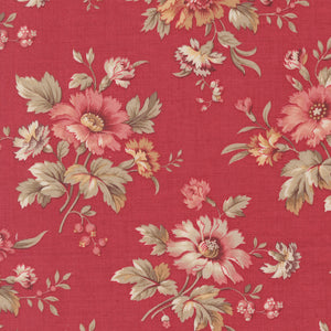 COMING SOON - Joie De Vivre Cosmos Florals Rouge by French General
