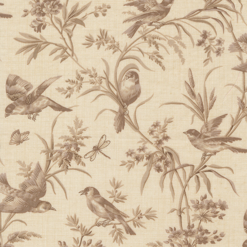 COMING SOON - Joie De Vivre Moineau Birds Pearl Roche by French General