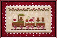 Gingerbread Village - Gingerbread Train 1 by Country Cottage Needleworks