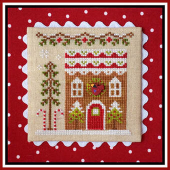 Gingerbread Village - Gingerbread House 4 by Country Cottage Needleworks