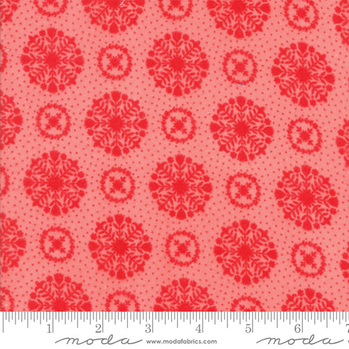 Vintage Holiday Flannel Pink by Bonnie and Camille