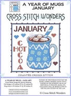 A Year of Mugs - January by Cross Stitch Wonders