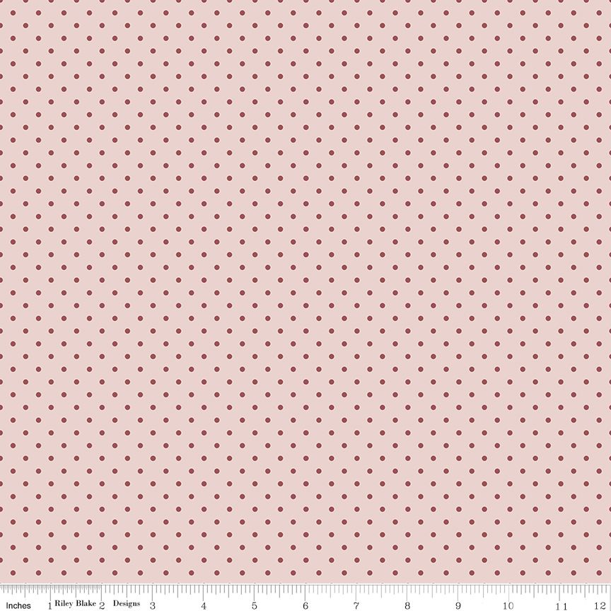 A Walk on the Prairie Dots Dusty Pink by Modern Prairie