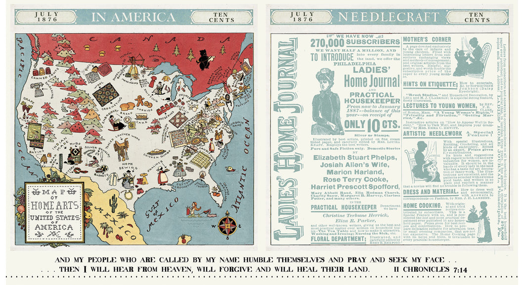RESERVATION - Sew America Made in America Pillow Panel by J. Wecker Frisch