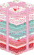 Smitten Chicken Fat Quarter Bundle by Lori Woods for Poppie Cotton