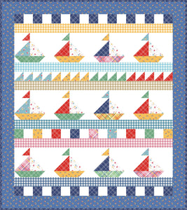 RESERVATION - Simple Pleasures Sail Away Quilt Kit by American Jane