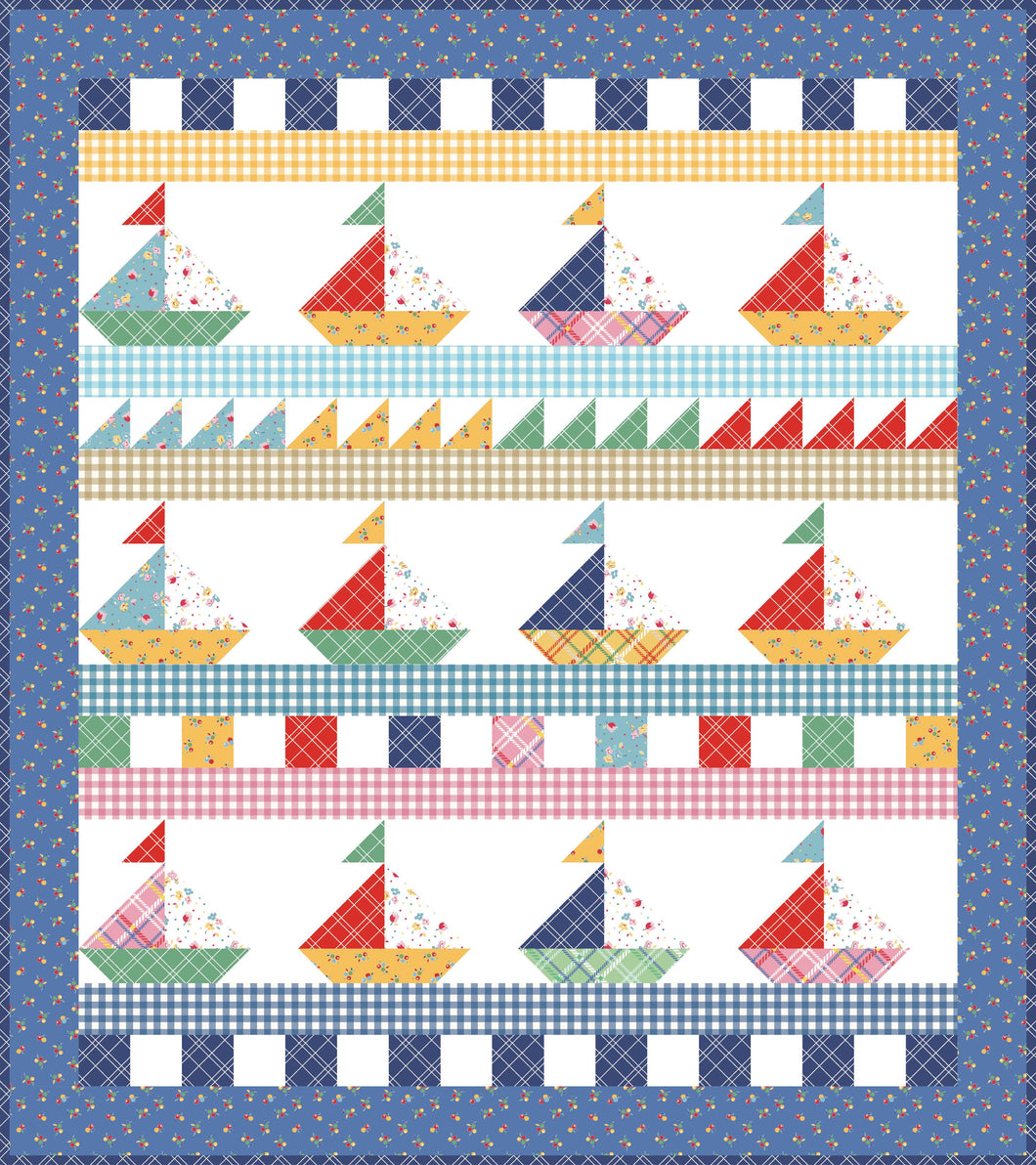 RESERVATION - Simple Pleasures Sail Away Quilt Kit by American Jane