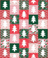 RESERVATION - Tinsel and Twinkle Flannels Polar Pines Quilt Kit by Christopher Thompson