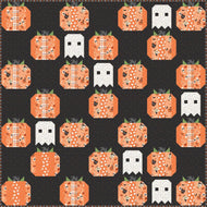 RESERVATION - Vintage Boo Pumpkin Patch Ghosts Quilt Kit by My Mind's Eye
