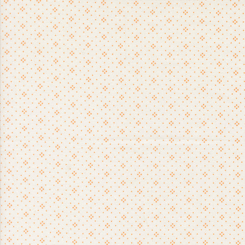 Agatha Road Eyelet Basic Ivory Orange by Fig Tree and Co.