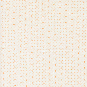 Agatha Road Eyelet Basic Ivory Orange by Fig Tree and Co.