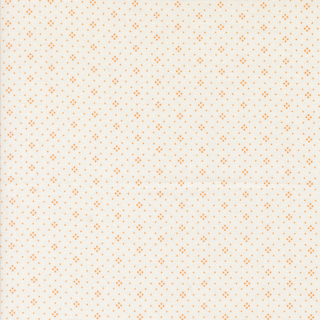 Agatha Road Eyelet Basic Ivory Orange by Fig Tree and Co.