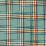 The Great Outdoors - Cozy Plaid Checks Sky by Stacy Iest Hsu