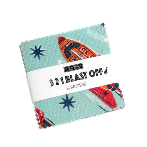 321 Blast Off Mini Charm (2.5